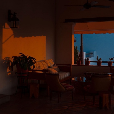 苏瓷:唯美意境背景（夕阳 唯美 清新 意境）