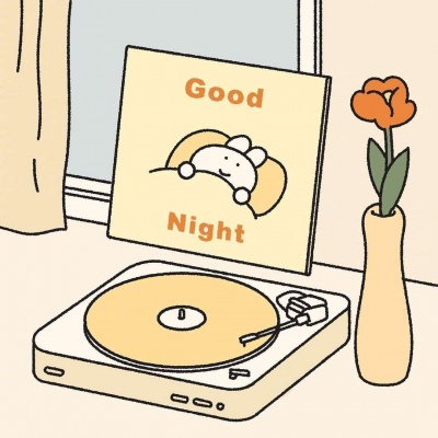 祁安辞：暖色调治愈系简单动漫背景图/复古的小巷里贩卖这冬天的暖阳