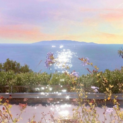 允言  唯美清新花朵风景  我在人间贩卖黄昏  只为收集时间  温柔去见你