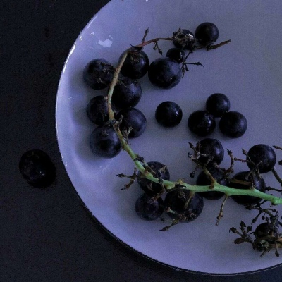 客桥:蓝色系风景静物头像