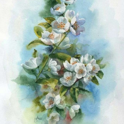 白灏宇:风景静物头像/唯美/水彩/万世浮沉 你是人间归途