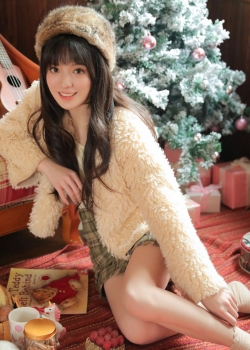 好看的高清清纯圣诞美女手机壁纸