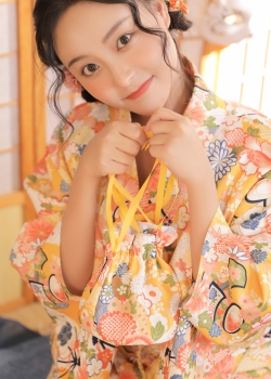 好看的高清可爱日系和服美女手机壁纸