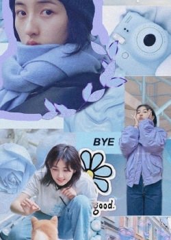 张子枫创意拼接高清手机壁纸图片