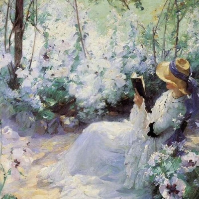 洛白:唯美意境气质油画头像