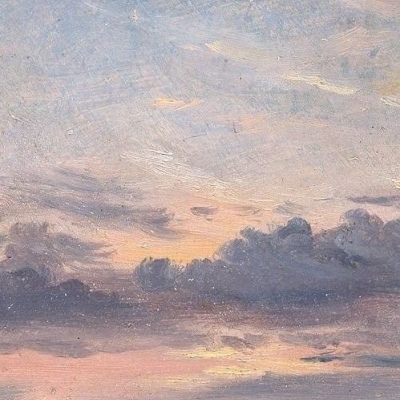 安奈 油画风唯美背景图