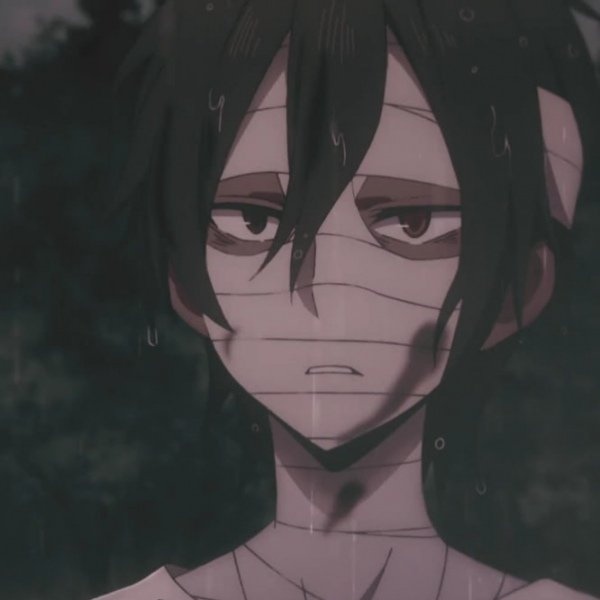 丧系动漫男生头像