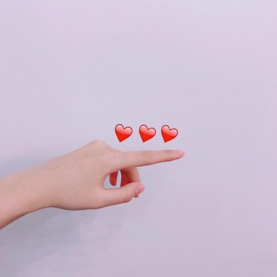 这是爱你的手势