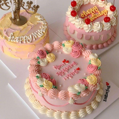 卡通蛋糕背景图 |想收到这样的生日蛋糕 ​​​​