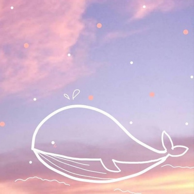 可爱卡通手绘/唯美少女心/天空背景图/3S点赞 最近你的烦恼会迎刃而解