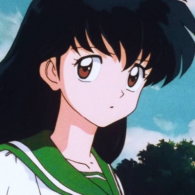 绾安#卡通动漫#“试着销声匿迹,原来真的无人问津。”-犬夜叉-