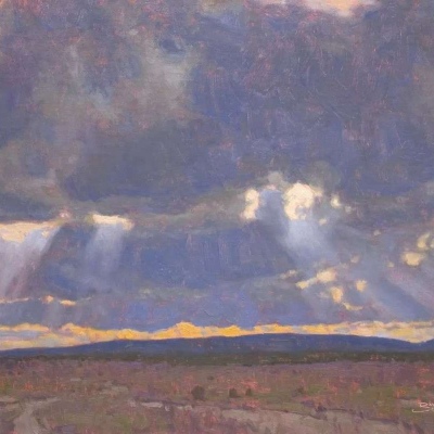 今日画作分享/阳光倾泻 . Dan Schultz ​​​​