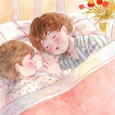 帝江:手绘可爱清新人物图片