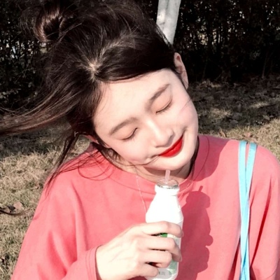 顾谙：调皮可爱粉色系真人女头/jh