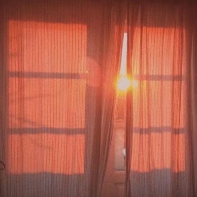 暖色系橙色背景图 暖阳与你 人间绝色