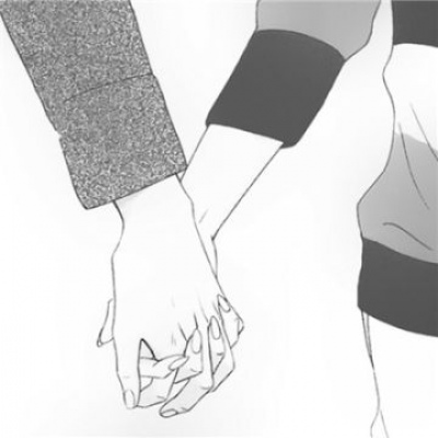 沈曦：唯美手控黑白手绘头像 我的生活里终于有了你的长安.