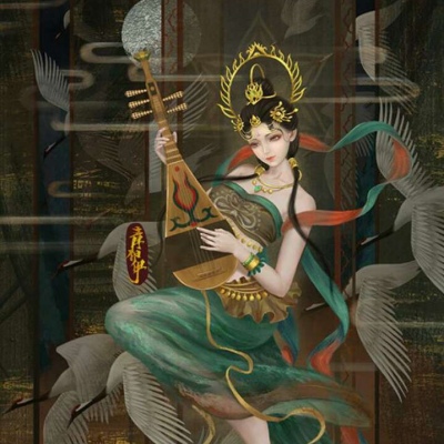 苏柒:动漫古风女头/愿陪一人终老一生，不相负