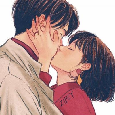 微信卡通情侣头像   复制你的爱