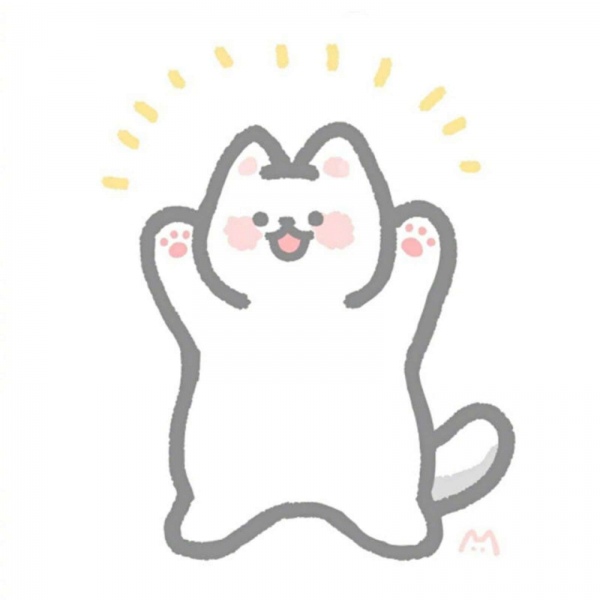 手绘可爱卡通猫咪头像