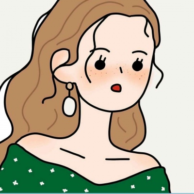 冷澈/微信女生头像/森系小清新插画//林知晚
