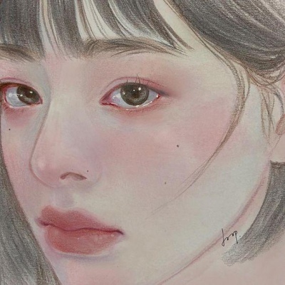 个性独一真人手绘头像