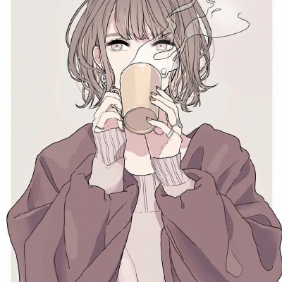 念七 动漫卡通手绘花儿女头