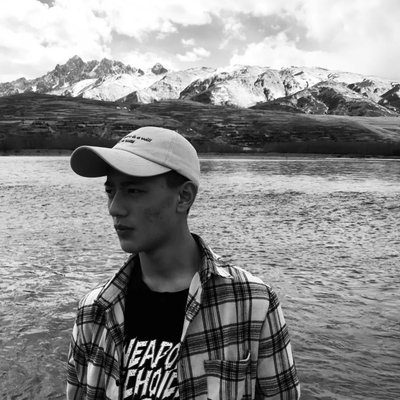 冷澈:微信黑白超酷男头