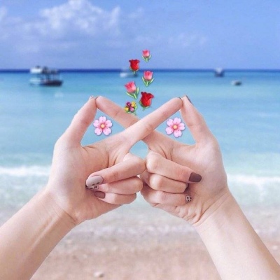 情侣拍照手势♡念七