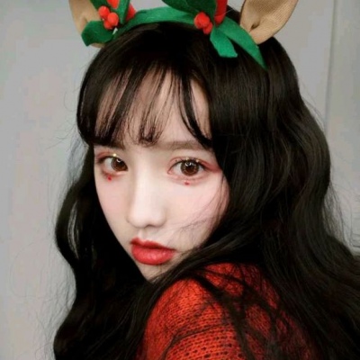 江孑 红色系八人组可单用气质女头