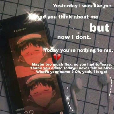 ins/不要靠近我 熟悉我 关心我 然后