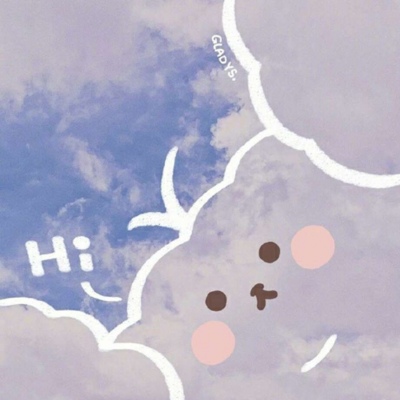 蜜之兔 唯美可爱云朵头像