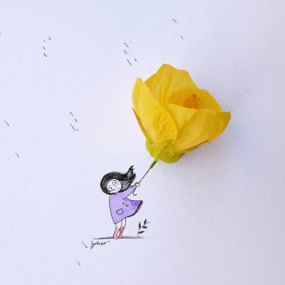 千鹤/一波创意清新的小头像/艺术源于生活