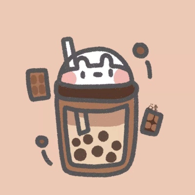 可爱卡通画食物头像 我遇见你 枯木逢春