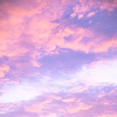 允言：超级治愈唯美清新云彩风景头像.