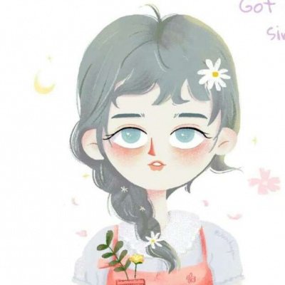 苏柒:动漫手绘小仙女森系头像