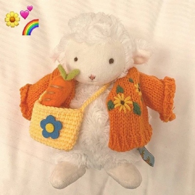 小羊穿裙子系列可爱头像 简直萌化了