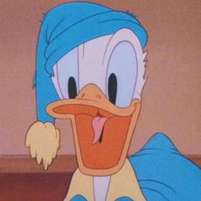 林安尢代更/唐老鸭系列图片/想跌入漫天星河 随黑夜隐去