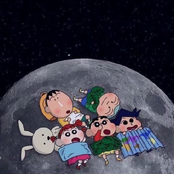 恬恬/太空可爱唯美背景图/浪漫宇宙 ​​​​我们在一起♡