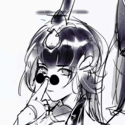 古风手绘情侣头像