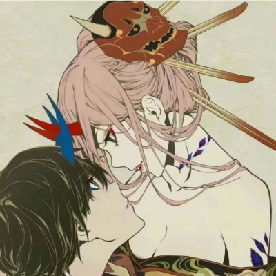 动漫情头/月亮是我抛的硬币 两面都是我想见你.