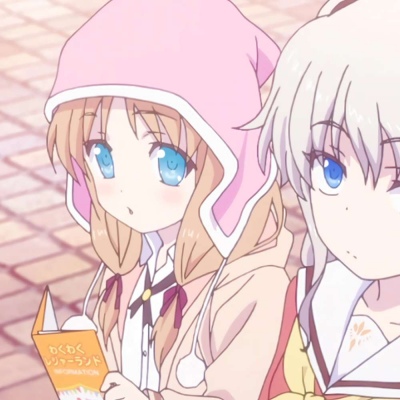 江淮：charlotte夏洛特 三人动漫情侣头像 动漫安利