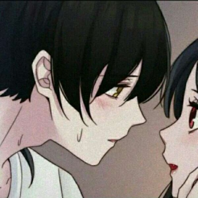 动漫情侣头像一对甜蜜