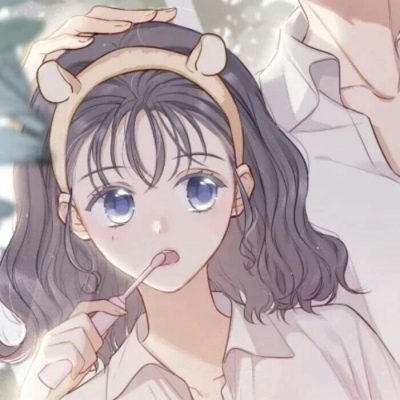 白灏宇:情侣头像/动漫/“邀得伊人随春至，阡陌红尘久徘徊。”