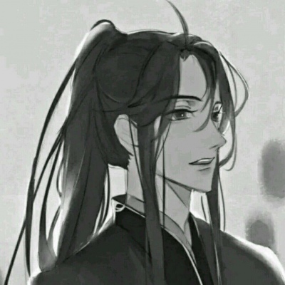 苏瓷:古风动漫男头（黑白风 古风 动漫 成熟 高冷）