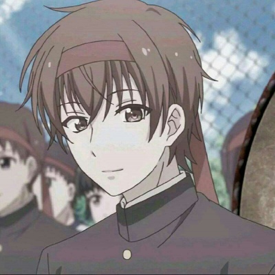 动漫男头吹灭读书灯，一身都是月。