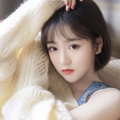 江淮：气质短发飒爽真人闺蜜女头 可单用