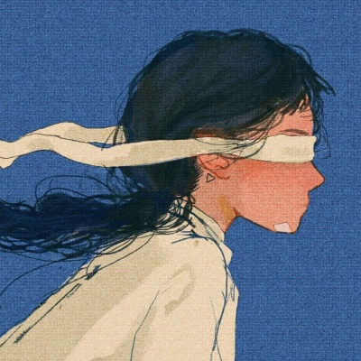 女生动漫手绘帅气御姐风女头像 念七