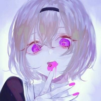 病女/丧女/高颜值女生动漫头像/手绘/抱图留赞