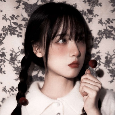 江淮：ins唯美复古原宿风真人闺蜜女头 可单用