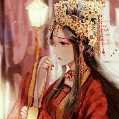 咸蛋女孩/动漫意境古风女头